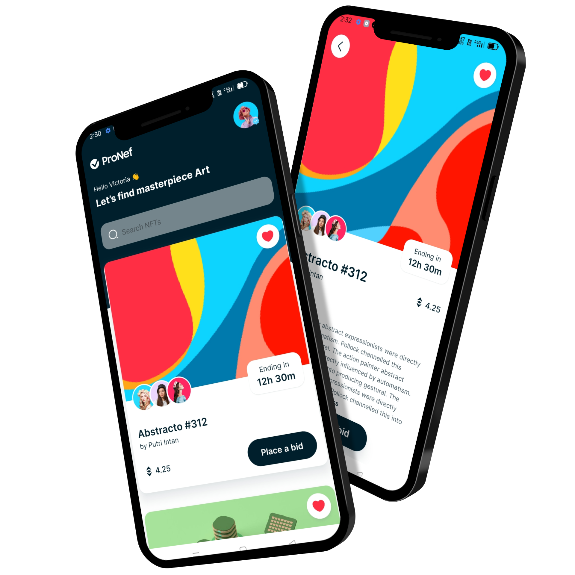 NFT Marketplace App 